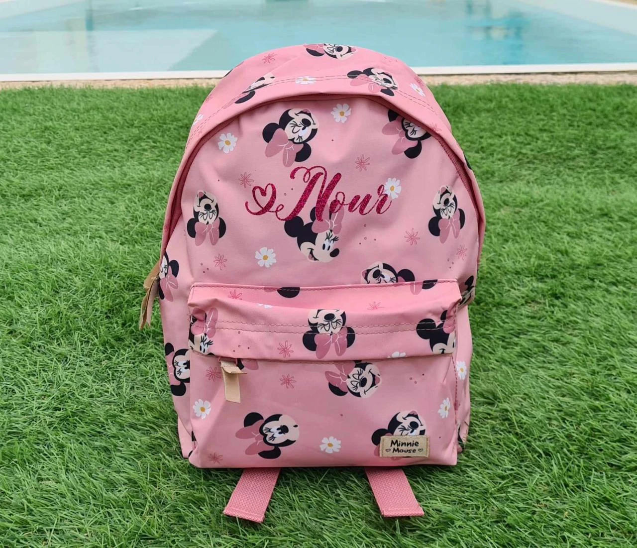 Personalized kindergarten Minnie bag – photo 3
